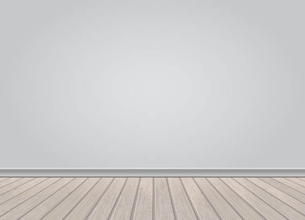 mur et plancher en bois