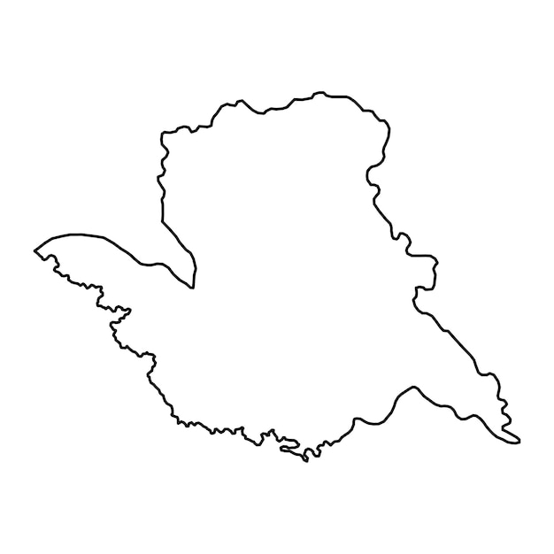 Mura carte région de Slovénie Illustration vectorielle