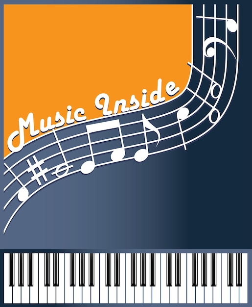 musique à l'intérieur couleur