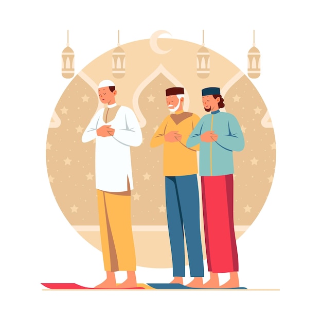 Un musulman qui prie