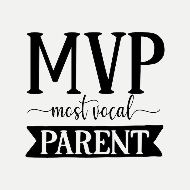 Vecteur mvp parent le plus vocal