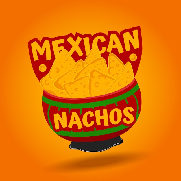 nachos mexicains de cuisine latino-américaine