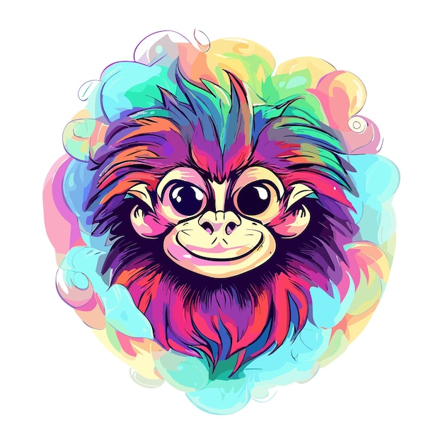 La nature joviale de Vibrant Ape