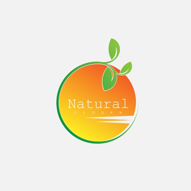 Nature Logo Design Symbole Icône Naturel