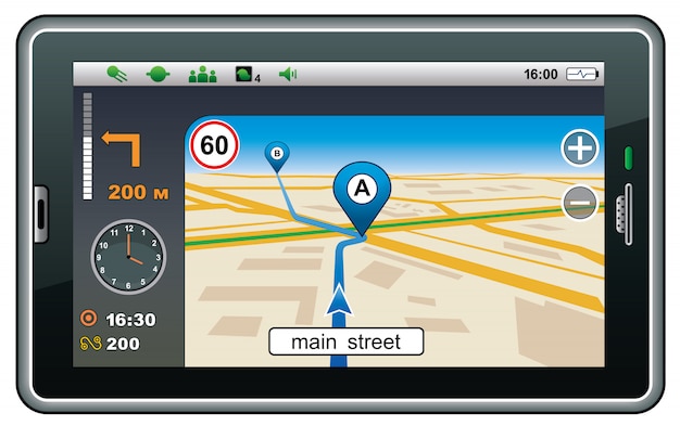 Navigateur GPS.
