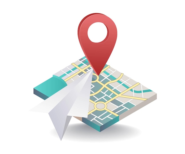 Navigation des informations de localisation sur les cartes