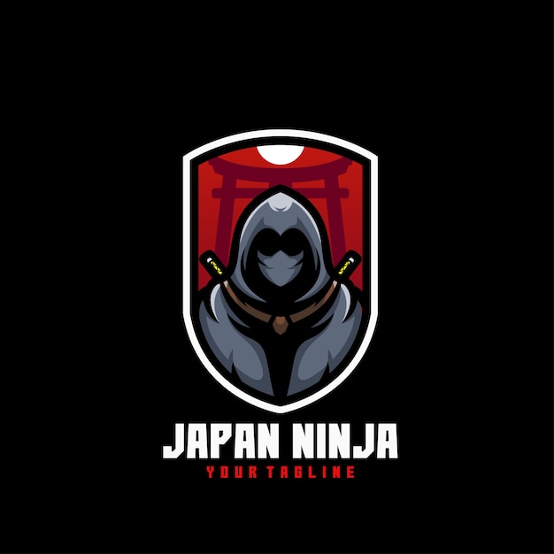 Vecteur ninja japon samouraï combat asiatique