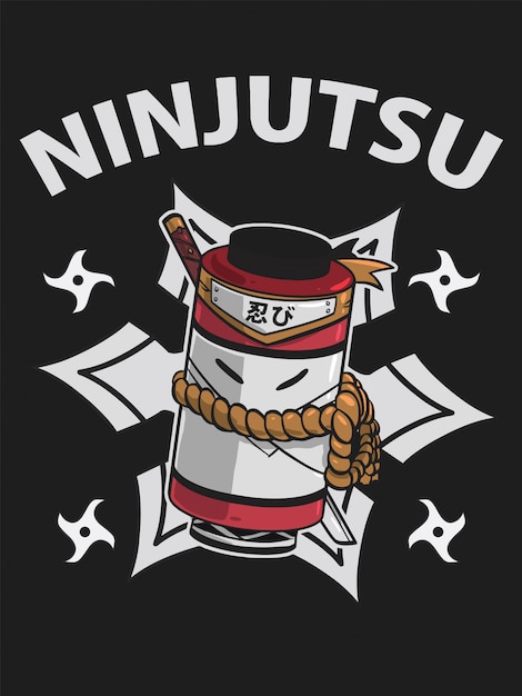 Vecteur ninjutsu