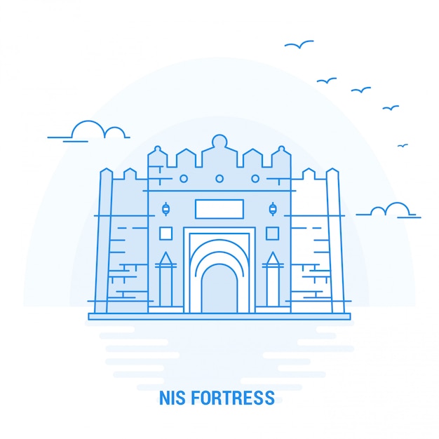 Nis Fortress Blue Landmark