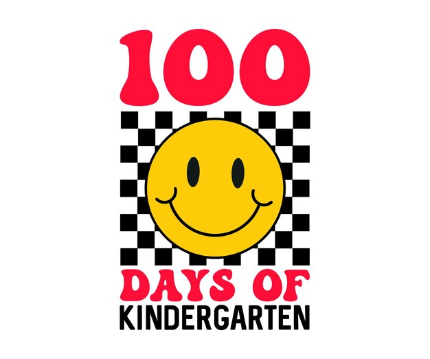 Niveau 100 Jours De Jardin D'enfants T-shirt Design 100 Jours D'école 100 Jours De Jeu Vidéo T-shirt