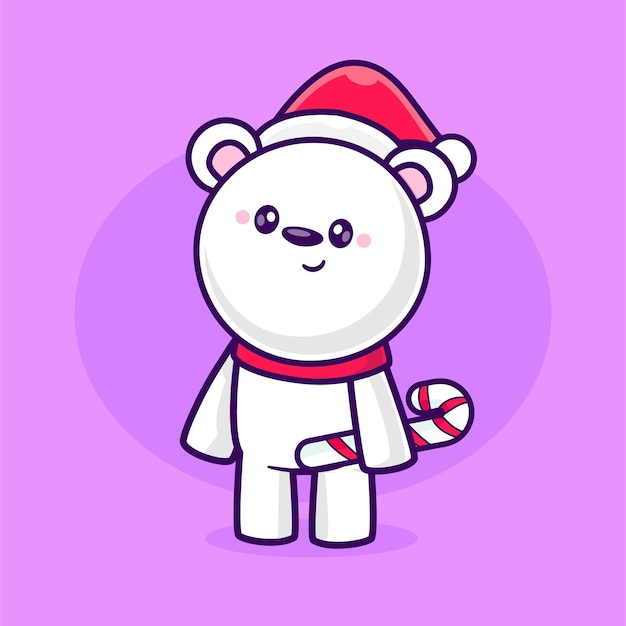 Vecteur noël bear