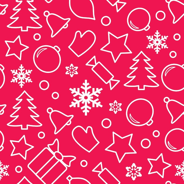 Noël seamless pattern