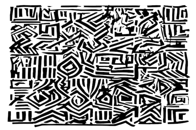 noir et blanc texture abstraite monochrome abstrait illustration vectorielle