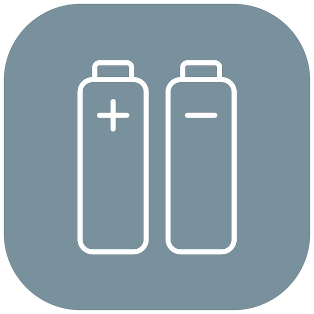Vecteur de nombreuses icônes vectorielles de batteries peuvent être utilisées pour les icônes de batterie et d'alimentation