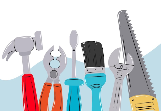 De Nombreux Outils De Construction