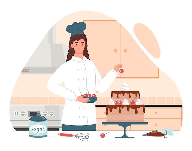 Notion de chef pâtissier