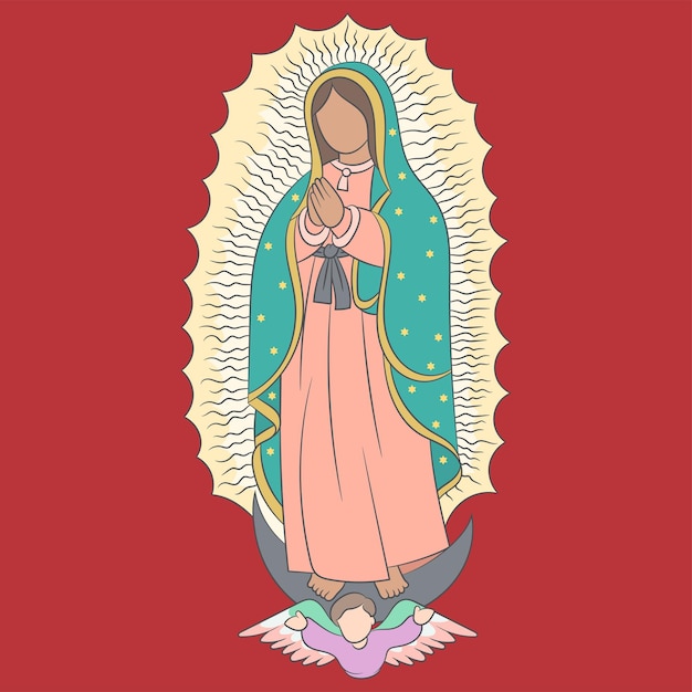 Notre Dame De Guadalupe Vierge Marie