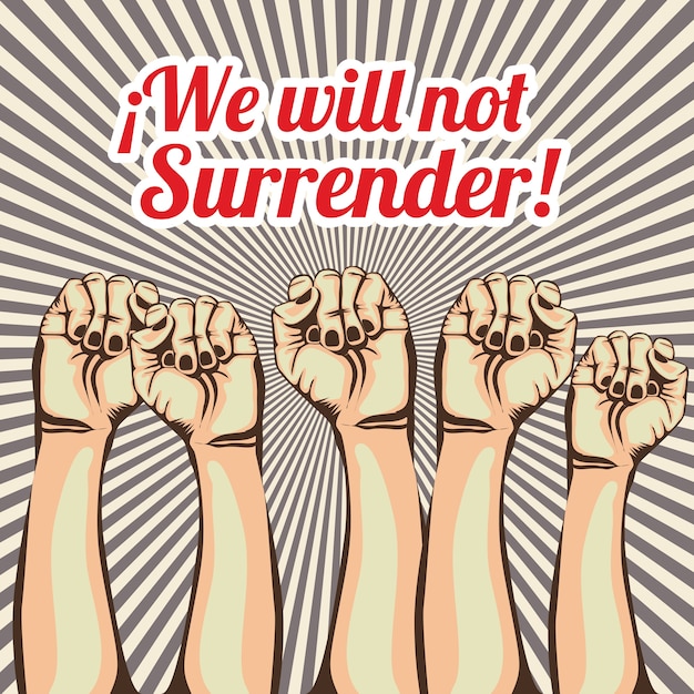 Nous ne nous rendrons pas