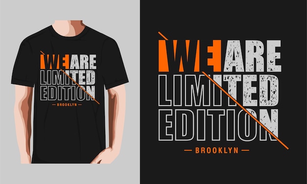 nous sommes en édition limitée, graphique de Brooklyn