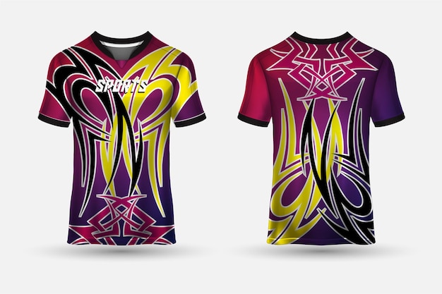 Nouveau Design De Maillot Abstrait De Sport Tshirt Adapté Aux Courses De Football, De Jeu De Motocross, De Cyclisme