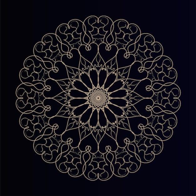 Nouveau design de mandala