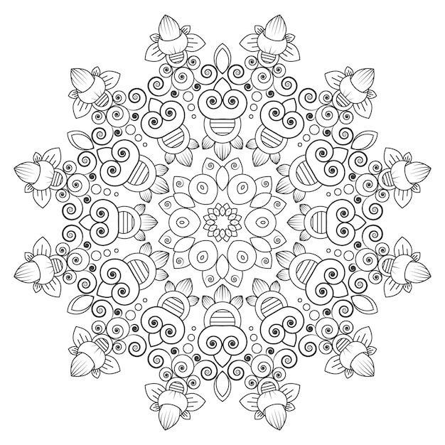 Nouveau Design De Mandala