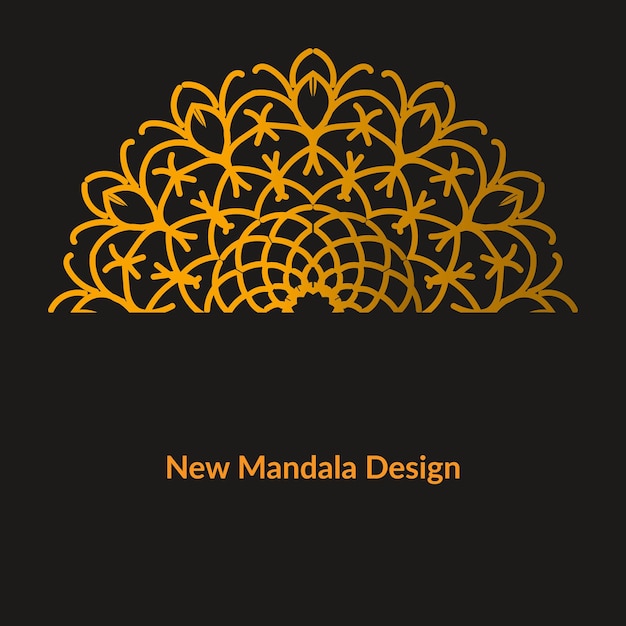 Un Nouveau Design De Mandala