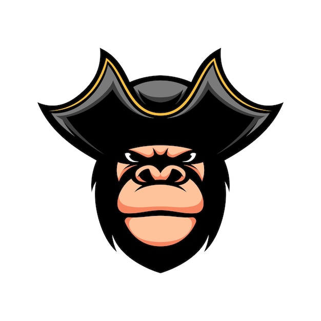 Nouveau design de la mascotte Gorilla Pirates