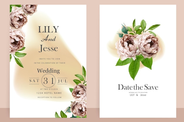 Nouvelle Collection D'invitations De Mariage