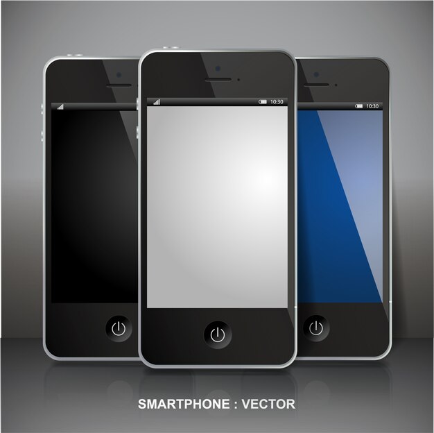 Vecteur nouvelle collection smart phone