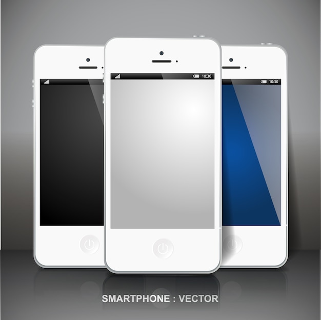 Vecteur nouvelle collection smart phone