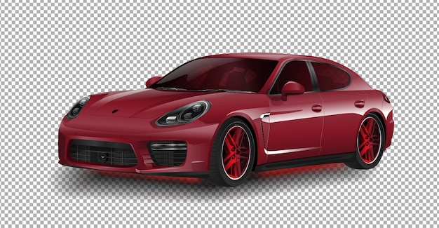 Nouvelle Porsche 911 GT3 voiture de sport Porsche vector illustration