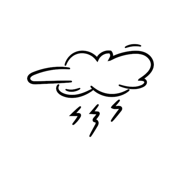 un nuage avec les mots Thunderbird dessus