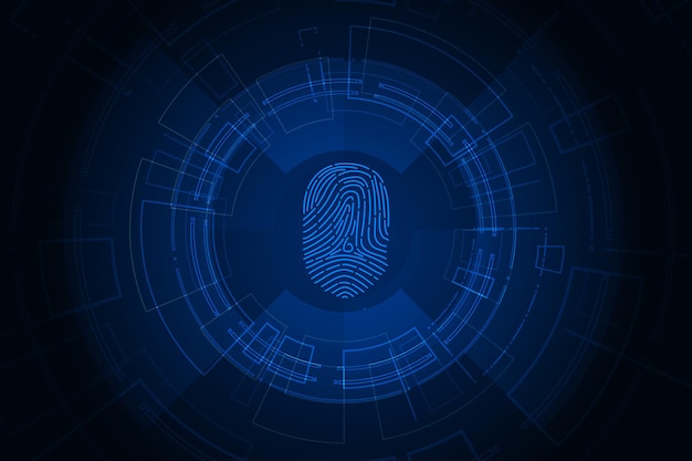numérisation des empreintes digitales Sécurité informatique et contrôle des mots de passe par l'accès aux empreintes digitales avec la biométrie