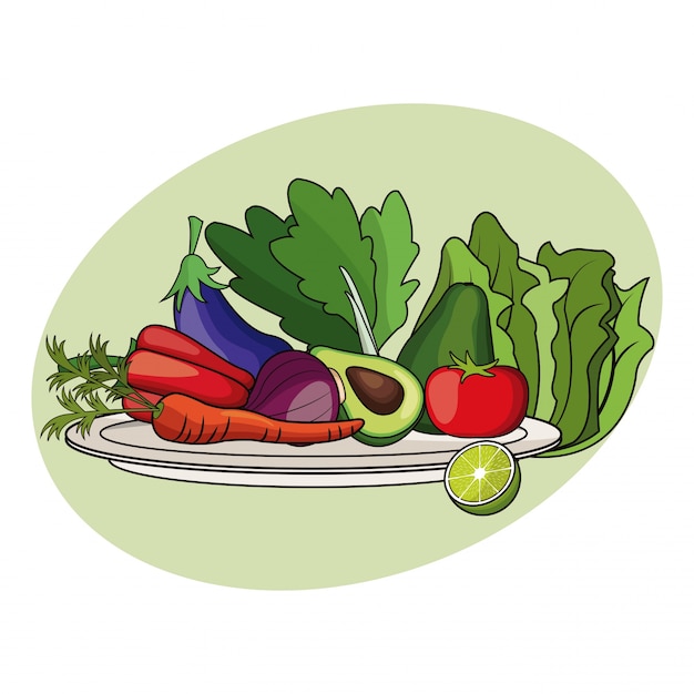 Nutrition De Régime De Fruits Légumes