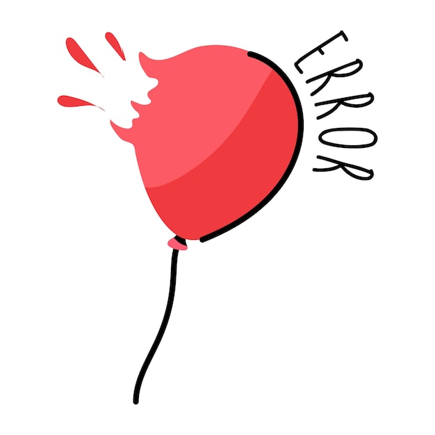 Obtenez un aperçu de l'autocollant d'éclatement de ballon