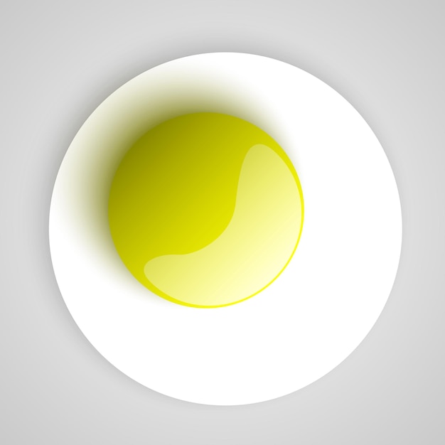 Vecteur oeuf au plat omelette vector illustration