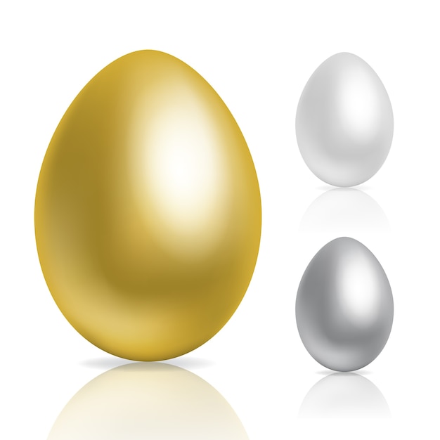 Oeufs d'or et d'argent