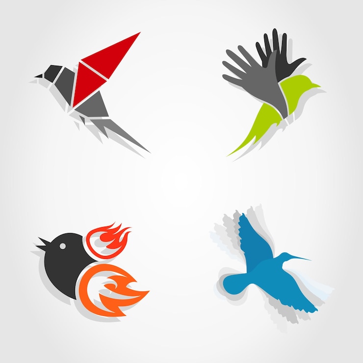 Vecteur oiseaux