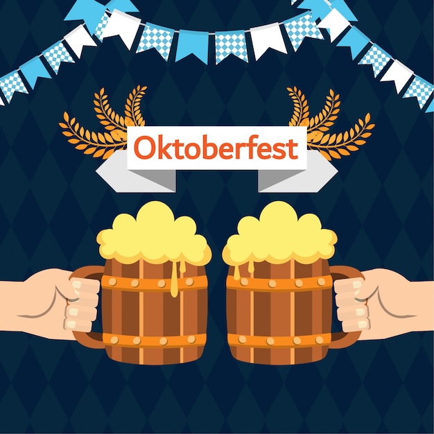 Vecteur oktoberfest