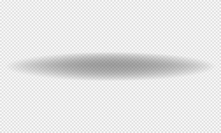 Vecteur ombre réaliste avec des bords doux effet d'ombre vectorielle ombre ovale transparente