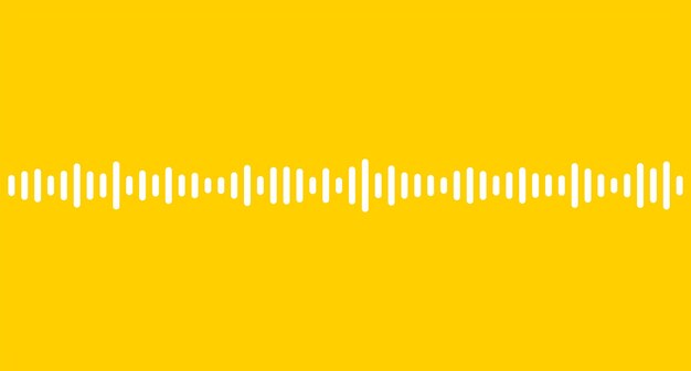 Ondes De L'égaliseur Onde Audio Parlante Voix Parlante Musique Niveaux De Ligne Sonore Podcasting