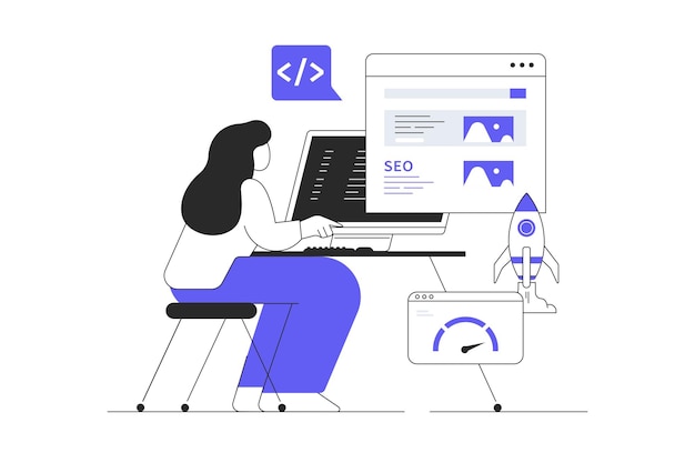 Optimisation des moteurs de recherche pour le développement du classement des sites Web Stratégie de marketing numérique SEO du site Web