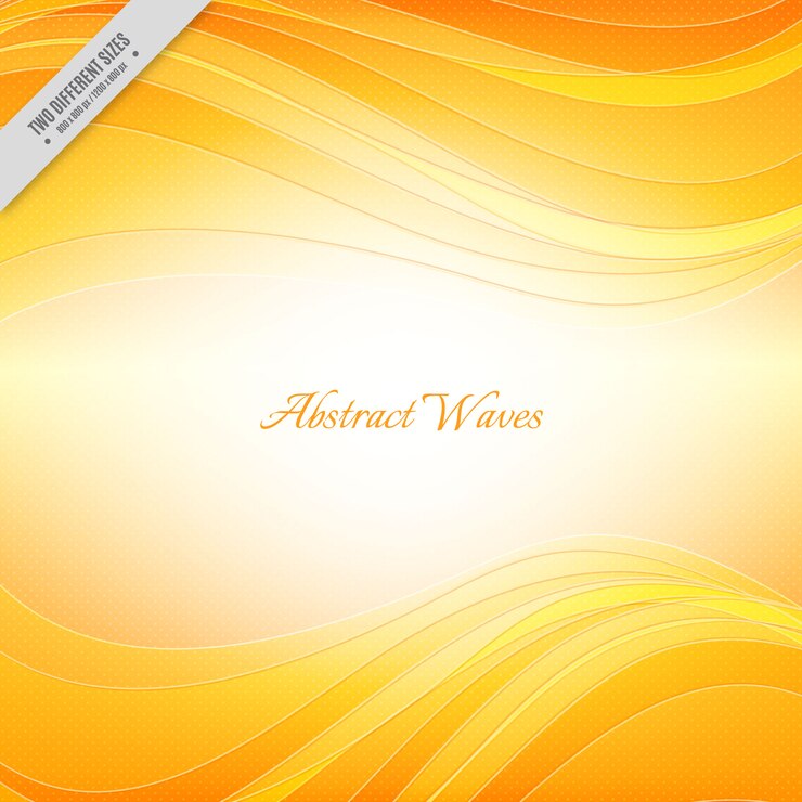 Orange fond brillant