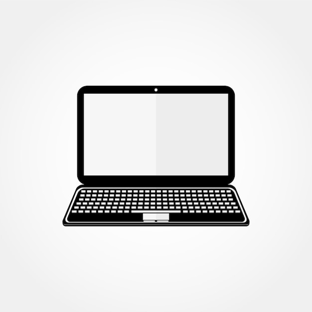 Ordinateur portable Icône | Vecteur Premium