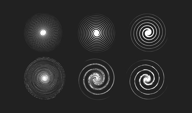 Ornement De Conception De Cadre De Texture De Torsion Ronde