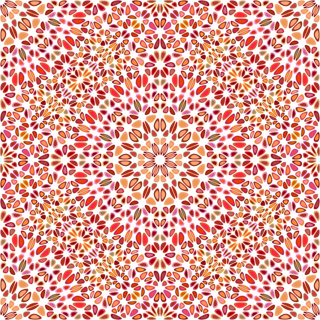 Vecteur ornement de mandala floral sans couture motif de fond art vectoriel spirituel bohème oriental