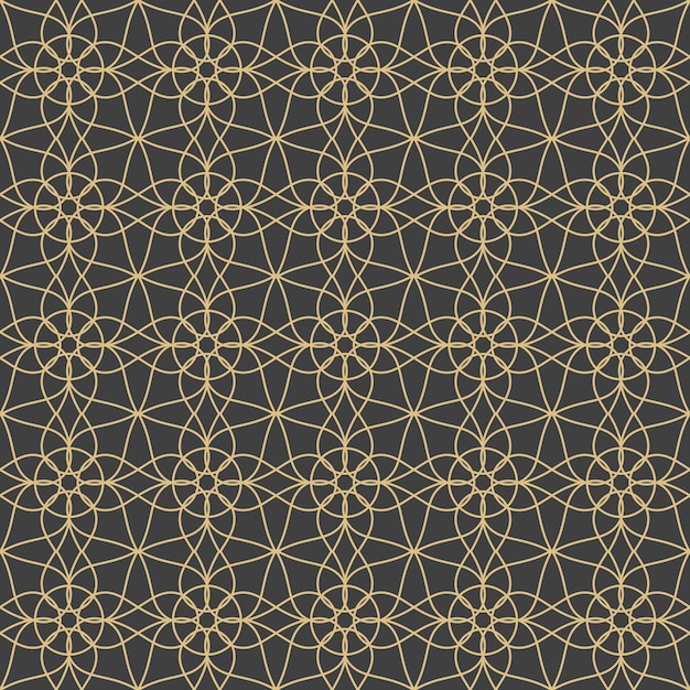 Ornements Arabes. Motifs, Arrière-plans Et Fonds D'écran Pour Votre Conception. Ornement Textile. Illustration Vectorielle.