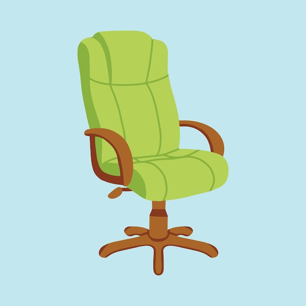 Outil De Bureau Illustration Vectorielle Chaise