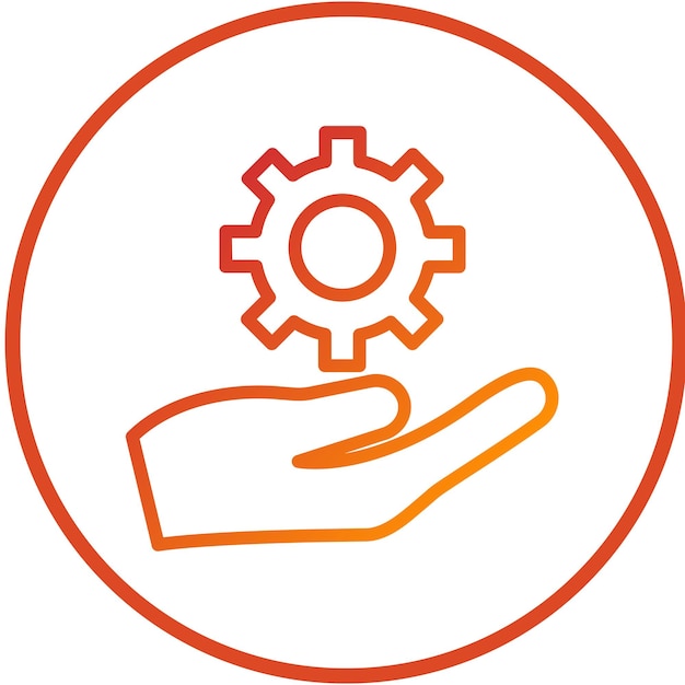 Les outils d'auto-service de conception vectorielle Style d'icône
